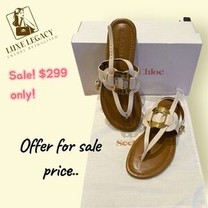 See By Chloe - Chany leather thong sandals